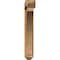 Ekena Millwork Thorton Arts and Crafts Rough Sawn Bracket w/ Offset Brace, Western Red Cedar, 6"W x 32"D x 38"H BKT0604X32X38THR03RWR - alternate 2